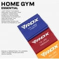 thumbnail image 3 of RDX Resistance Bands TPE 3 Level Set, REACH RoHS CPSIA Certified, Skin Friendly Thick Stretch Loop, Yoga Home Gym Fitness Workout Exercise, Ballet Physio Pilates Booty Legs Mobility Training Slimming, 3 of 8