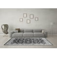 thumbnail image 3 of Ahgly Company Indoor Round Oriental Gray Traditional Area Rugs, 3' Round, 3 of 4