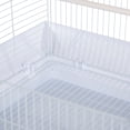 thumbnail image 4 of Prevue Pet Products Clean Life Playtop Bird Cage - White SP851W/W, 4 of 5
