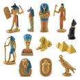 thumbnail image 1 of Amyove Simulation Ancien Égyptien Modèle Ornements Pyramide Sphinx Momie Action Figure Jouets pour Enfants Cadeaux, 1 of 6