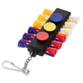 thumbnail image 2 of 1Set Plastic Golf Tee Holder Carrier Keychain with 3 Ball Markers Accessory, 2 of 10