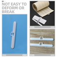 thumbnail image 3 of LEEYNEER White Plastic Vertical Blind Slats with Double Hole Design for Easy Installation and Curtain Repair Compatibility, 3 of 8