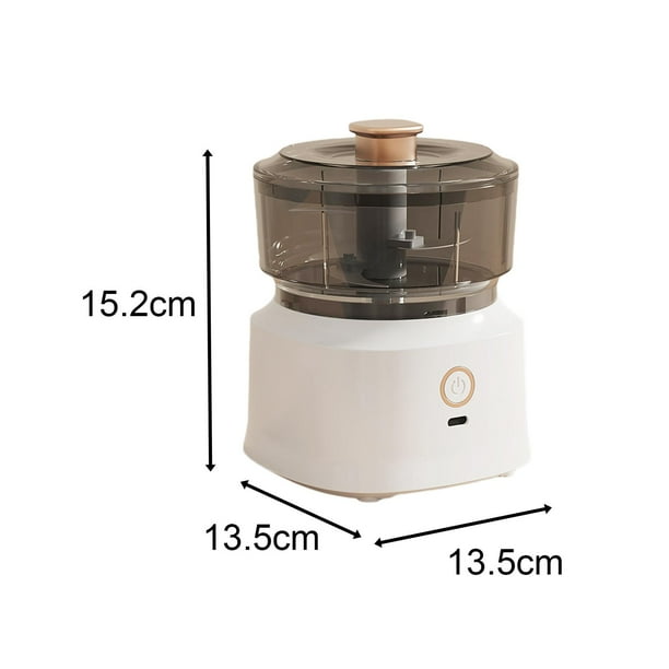 de electrica 350 ml Multiproposito Fuerte potencia Molinillo de alimentos portatil Licuadora de para alimentos Lech blanco con batidora mayimx Picadora de ajo electrica Bodega Aurrera en linea