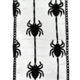 thumbnail image 3 of Crawling Flocked Spiders Wired Ribbon, 2-1/2-Inch, 10-Yard, 3 of 3