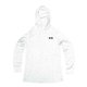 thumbnail image 3 of MHFRRA Sudadera Ligera con Capucha para Entrenamiento de Alto Rendimiento, Camiseta de Manga Larga para Entrenamiento, Ropa Deportiva Ajustada para Correr y Hacer Ejercicio Blanco, 3 of 3