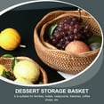 thumbnail image 2 of Minkissy 1Pc Light Brown Fruit Tray for Business Owners and Home Use, 2 of 8