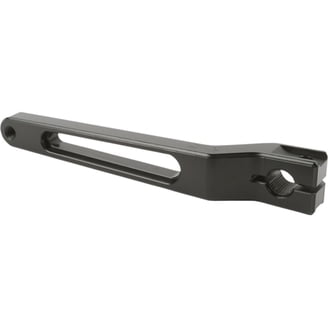 Thrashin Militant Passenger Footpegs - Black Anodized, 6061 Aluminum, 360° Adjustable For Motorcycles