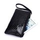 thumbnail image 2 of unbranded Cartera De Mano Para Mujer Con Estampado De Cocodrilo En Cuero Negro Resistente Y Con Gran Capacidad, 2 of 2
