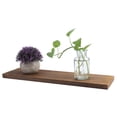 thumbnail image 3 of Wooden Shelf,Wall Mounted Storage Shelves Floating Shelf Wood Storage Rack Display Organizer for Home Living Room, 3 of 8