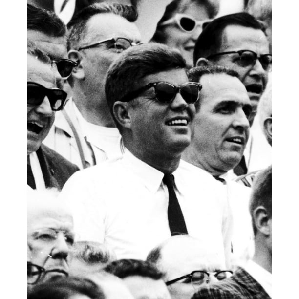 John F Kennedy smiling in sunglasses Photo Print (24 x 30) Walmart