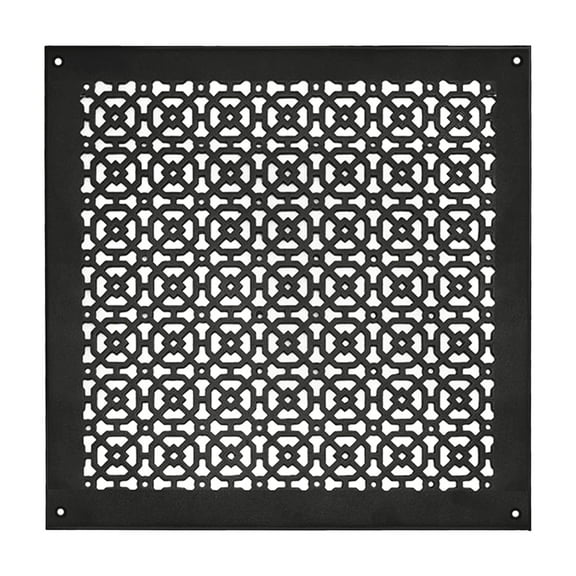 Achtek AIR RETURN 16"x16" Duct Opening (Overall Size 18"x18") | Heavy Cast Aluminum Air Grille HVAC Duct || Powder Coated