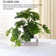 thumbnail image 5 of Plantas artificiales Advancent Hoja Planta falsa Interior Exterior Decoración verde con maceta, 5 of 6