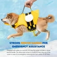 thumbnail image 4 of Dog Life Jacket with Cute Bee Design, Extra Chin Support, Reflective Accents and Strong Rescue Handle with Safety Leash Attachment, 4 of 6