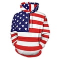 thumbnail image 4 of Sudadera con capucha con estampado 3D de la bandera nacional de EE. UU. para hombre y mujer, sudadera con estampado de rayas de hongos, sudaderas de manga larga, sudaderas con capucha Harajuku, jersey, 4 of 5