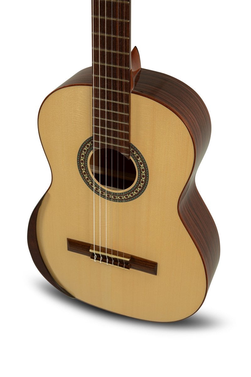 Manuel Rodriguez Academia 60-S 4/4 Classical Guitar  Spruce Gloss w/ Armrest