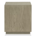 thumbnail image 4 of Furniture of America Robbs Modern Bottom Shelf End Table, Natural, 4 of 5
