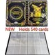 thumbnail image 1 of Álbum de cartas de Pokémon, carpeta de colección de 9 bolsillos, libro de Pokemon, 540 tarjetas, mapa de Pokémon, Charizard, Pikachu, soporte cargado de lista Fivean unisex, 1 of 2