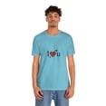 thumbnail image 5 of Unisex Jersey Short Sleeve Tee I Love You, 5 of 10