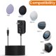 thumbnail image 4 of Adaptador de corriente de 15 W y 12 V de repuesto para Echo Pop, Dot de quinta generación, 4 of 7