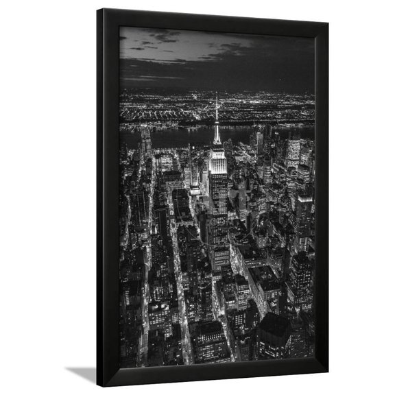Empire State Building and Manhattan, New York City, New York, USA, Framed Art Print Wall Art by Jon Arnold Sold by Art.Com