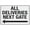 Warning Sign 4, variant on Please Carry Out What You Carried In Sign – 8x12 Inch RustFree Aluminum,Reflective & Weatherproof Metal Sign,Clear & Visible Reminder for Public or Private Spaces