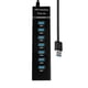 thumbnail image 1 of Usb 3.0 Hub Usb Hub 3.0 Multi Usb Splitter Hub 7 Port Multiple Expander Usb Hub, 1 of 5