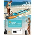 thumbnail image 4 of SOLAVERO 11'x35" Inflatable Paddle Stand Up Board with SUP Accessories for Adults, Ultra-Light & Non-Slip Deck Sup Paddle Board, 4 of 8