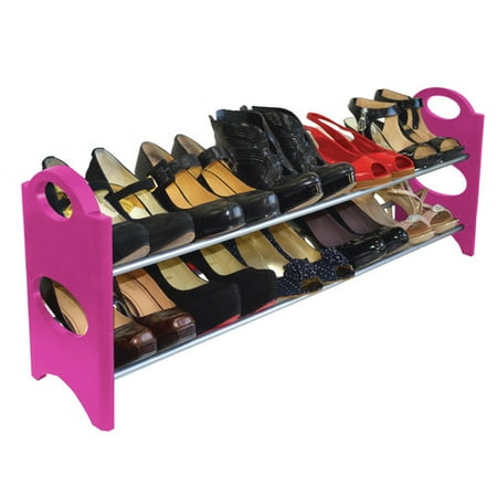 Home Depot Molding - Linen Depot Direct 2-Tier 10 Pair Shoe Rack