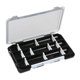 thumbnail image 1 of Caja de cebos Caja de aparejos de pesca Contenedor práctico Estuche compacto de doble cara para señuelos Negro, 1 of 9