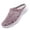 Pink, variant on Mule Clogs for Women Backless Sneakers Mesh Breathable Flat Mule Shoes On Closed Toe Slippers with Arch-Support Comfortable Soft Soles Walking Sandals(Pink,6)