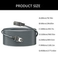 thumbnail image 5 of Satellite Cable, Fast Speed Data Transfer, Weatherproof for Gen 3, 5 of 9