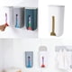 thumbnail image 5 of Bolsas de basura montadas en la pared Caja de almacenamiento Cocina casera Estuche de plástico Organizador de ahorro de espacio Scienceny HA001063-03, 5 of 6