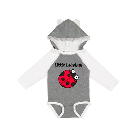 

Inktastic LITTLE LADYBUG Gift Baby Boy or Baby Girl Long Sleeve Bodysuit