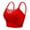 Red, variant on Iyufng Bras for Women,Push up Wireless Bra,Fashion Women Solid Color Steel Rings Lace Cotton Pad Gathering Daily Bra,Womens Bras Plus Size
