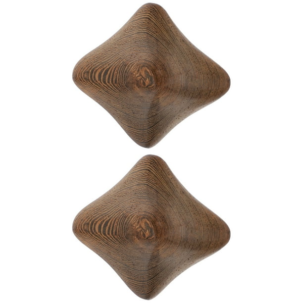 EeaseMX 2 bolas de masaje de madera para manos y puntos de acupuntura, ideales para la familia.