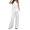 White-o81r, variant on Women's 2 Piece Outfit Ladies Halter Sleeveless Top Wide Leg Pants Matching Suit Women Elegant formal Sets L2 Navy