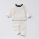 thumbnail image 1 of Baby Pajamas Set 0-3Y Spring Autumn Dot Bear Printed Home Clothing Boys 2Pcs Suit Girls Underwear Toddler Cotton Sleep Wear, 1 of 6