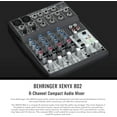 thumbnail image 2 of Behringer XENYX 802 8-Channel Compact Premium Audio Mixer with Cables and Basic Bundle, 2 of 6