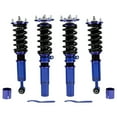 thumbnail image 3 of BFO Coilover Strut Kit for BMW 5 Series E39 Sedan 1996-2003 Height Adjustable Twin-tubes Coil Spring Shock Absorber Lowering Kit Blue, 3 of 7