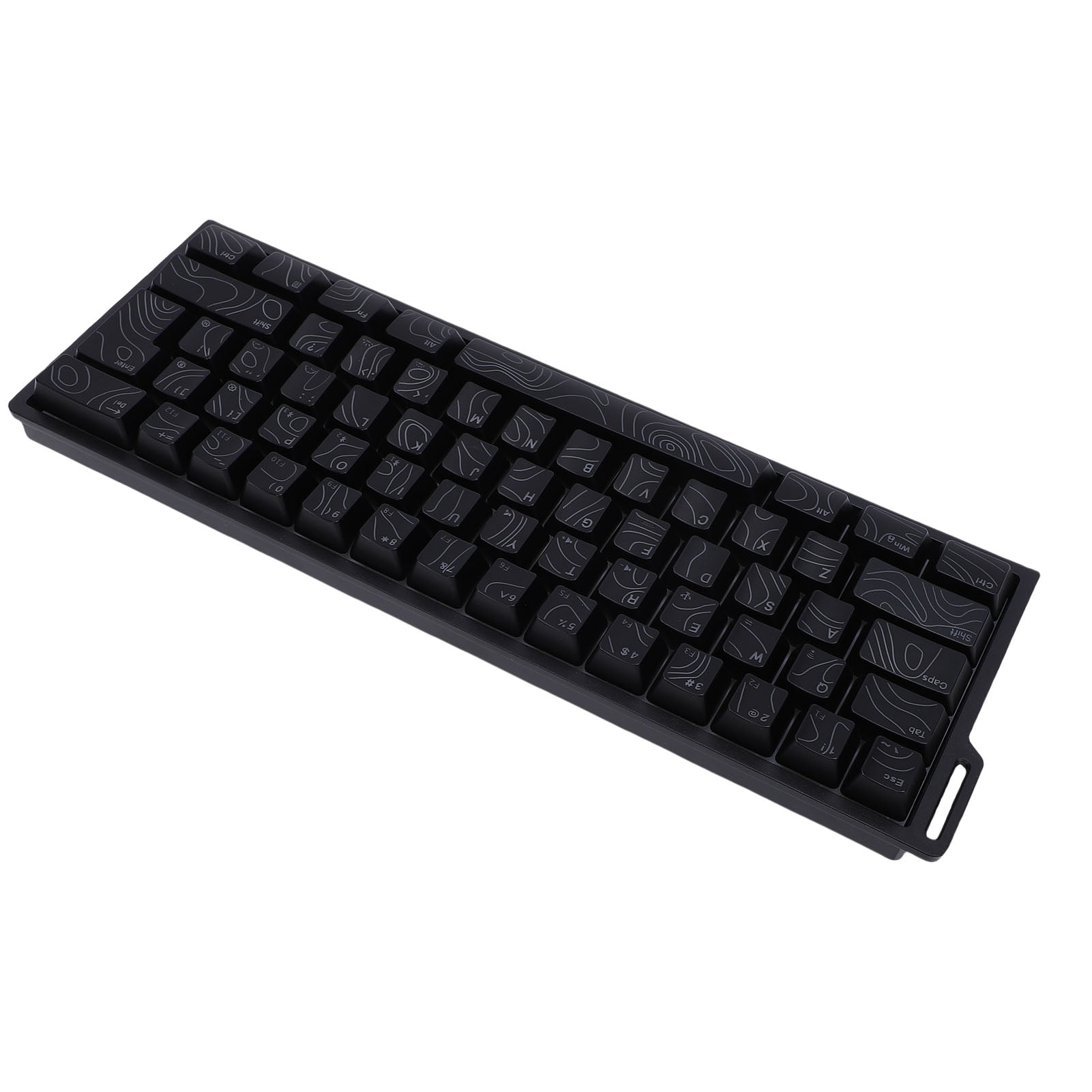 Sorven 61 Keys Rechargeable Wireless Keyboard Wireless Keyboard 61 Key Triple Mode 2.4G USB Bluetooth with RGB Backlit Ribbon 60 Percent Portable for Gaming Rechargeable