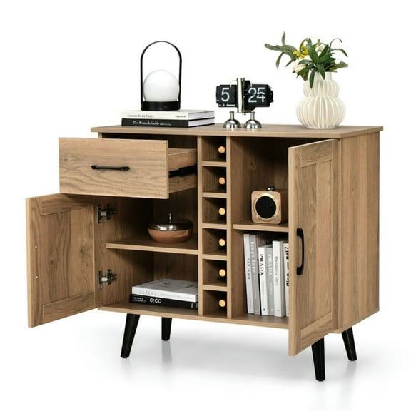 Barara King Sideboard Buffet Cabinet, Kitchen Storage Cabinet,