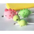 thumbnail image 2 of Protector de cable para iPhone/ipad Cargador Jurassic Plant-Eater Dinosaur USB Cargador de gel de sílice Cubierta de protección de datos Chewers Auricular Cord Bite WD.WDQZL Hogar, 2 of 6