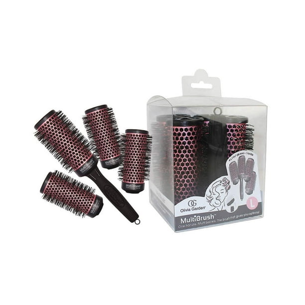 Cepillo térmico desmontable MultiBrush de Olivia Garden (kit de 5 piezas, 46 mm)