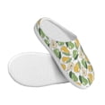 thumbnail image 3 of Lsque Fruit Pears Pattern Womens Comfort Cotton on Scuff With Memory Foam and Anti-skid Sole Slipper-37/38, 3 of 7