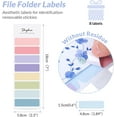 thumbnail image 4 of WarmHaven Expanding File Folder with 5 Pockets, Floral Accordion File Organizer for Important Document，Portable Receipt Paper Organizer，School Office Supplies,Blue, 4 of 8