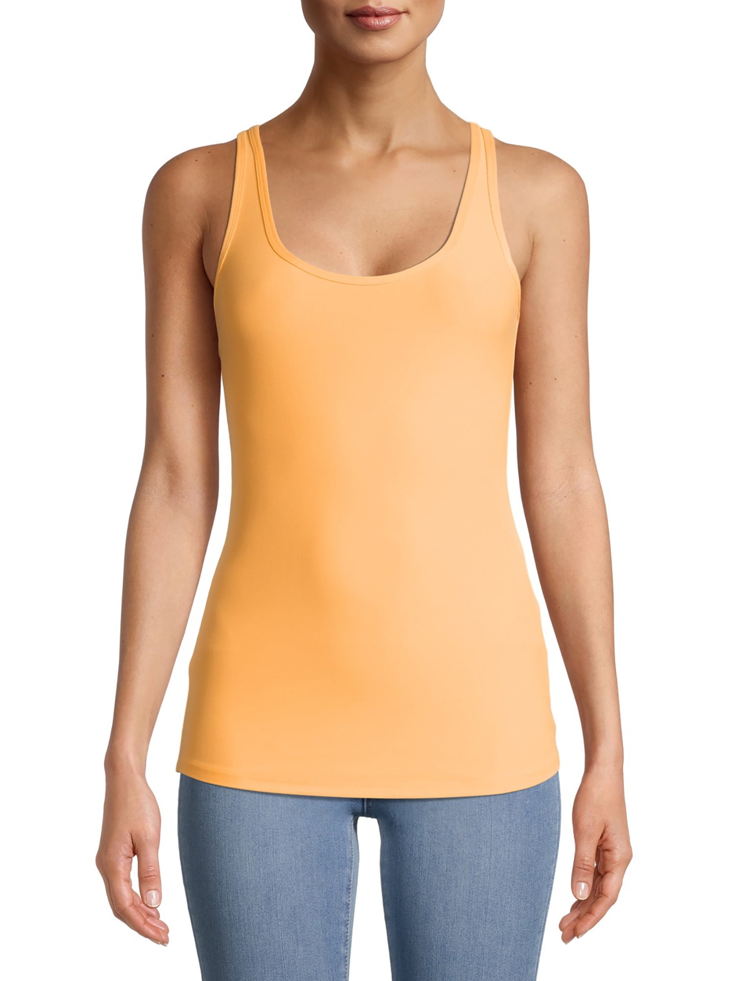 No Boundaries Juniors' Scoop Neck Tank Top