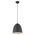 thumbnail image 4 of 49109-76 Livex Lighting Arlington - 1 Light Pendant in Modern Style - 12 Inches wide by 17 Inches high-Scandinavian Gray Finish    -Traditional, 4 of 7