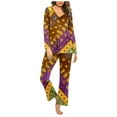 thumbnail image 2 of Ensembles de Pyjama pour Femmes 2 Pcs, Ensemble de Pyjama Décontracté Uni pour Dames avec Haut et Pantalon, 2 of 5