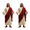 2PCS, variant on Jesus Christ Limited Collector’s Edition 1/6 Scale Figure - Jesus Loves You Figures with Fabric Robes & Sandals, Sacred Heart Jesus Statue for Christian Decor, Faith-Based Spiritual Gift