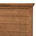 thumbnail image 4 of Baxton Studio Yorick Classic and Traditional Ash Walnut Finished Wood Queen Size Headboard, 4 of 8